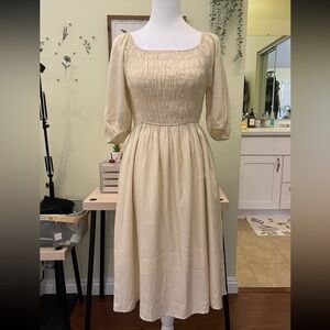 NWT Korean Brand Midi Dress